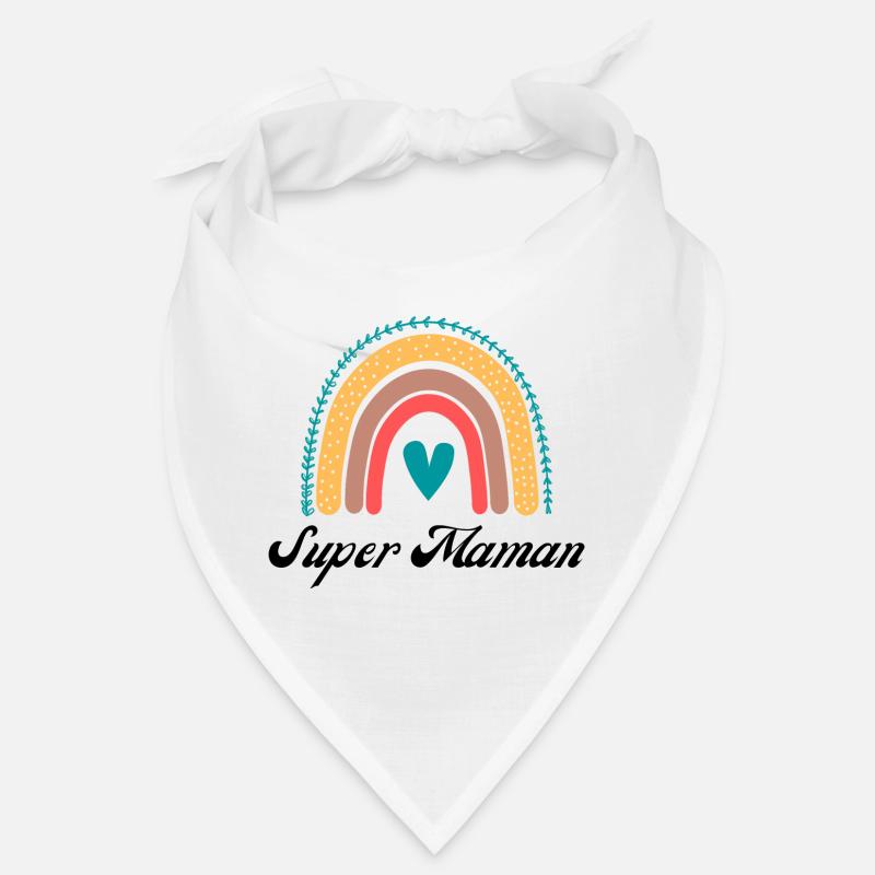 super maman arc en ciel Bandana