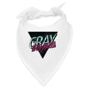 female alien lovers alien abduction scifi bear - Bandana - Weiß - Vorne