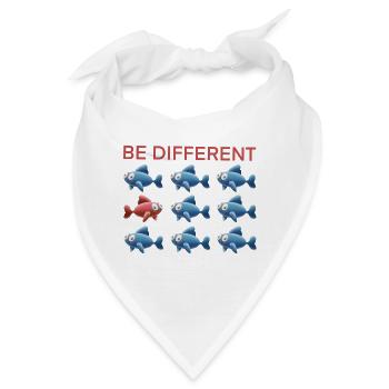 Be Different - Bandana - Weiß - Vorne