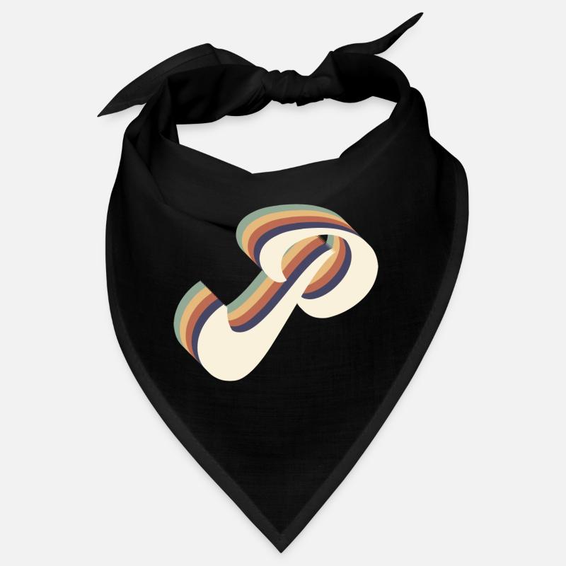 letter P Bandana