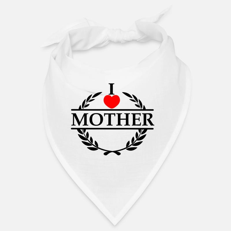 Lorbeerkranz Ich liebe Mutter Bandana