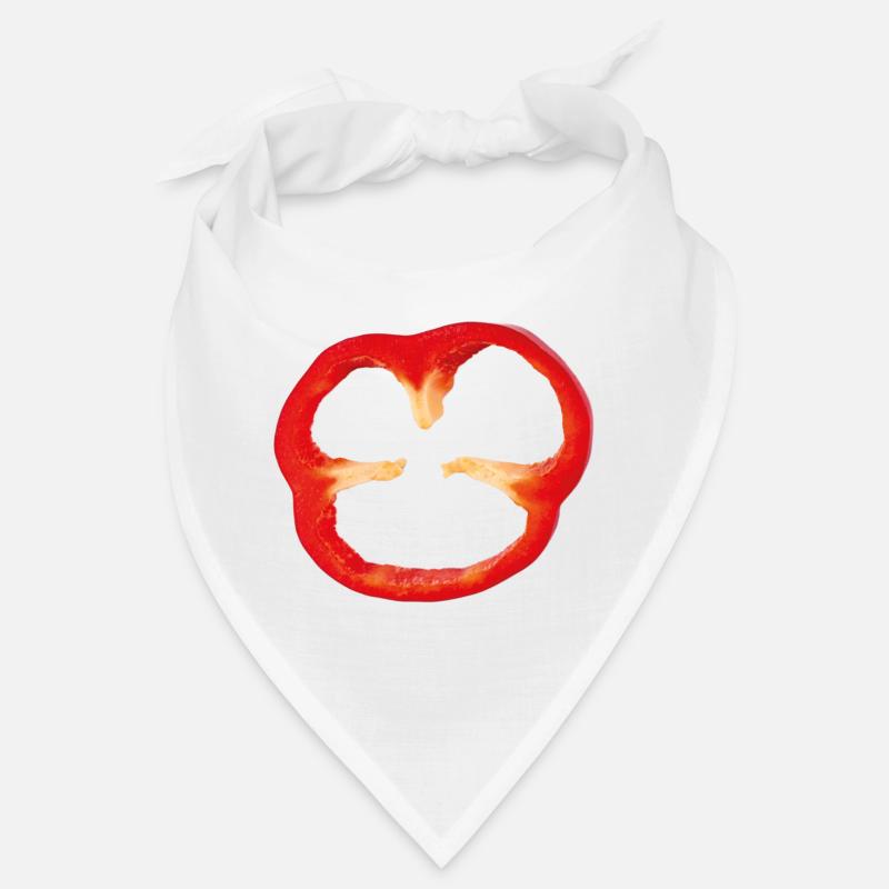 paprika - Bandana - Weiß