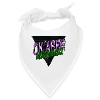 frühaufsteher müdigkeit cool geburtstagsgeschenk - Bandana - Weiß - Vorne