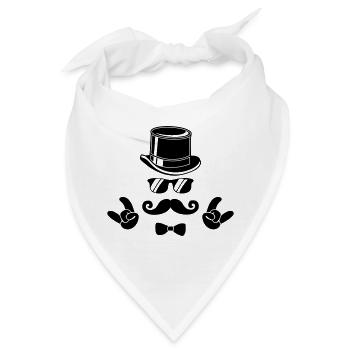 bräutigam - Bandana - Weiß - Vorne