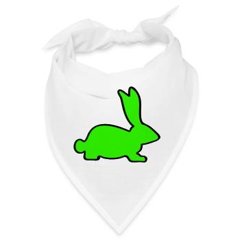 rabbit - Bandana - Weiß - Vorne