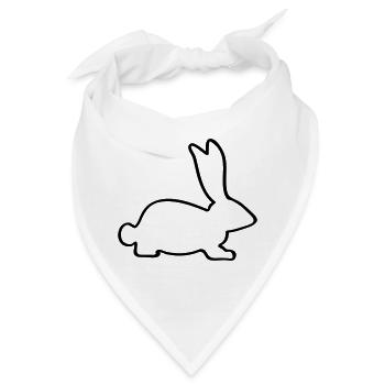 rabbit - Bandana - Weiß - Vorne
