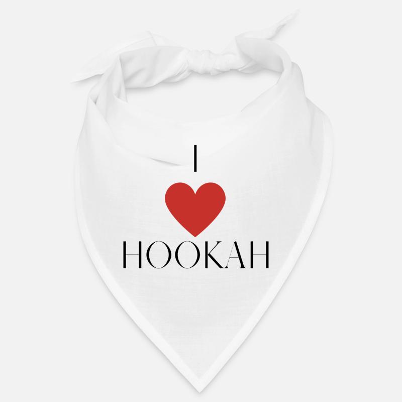 I Love Hookah Bandana