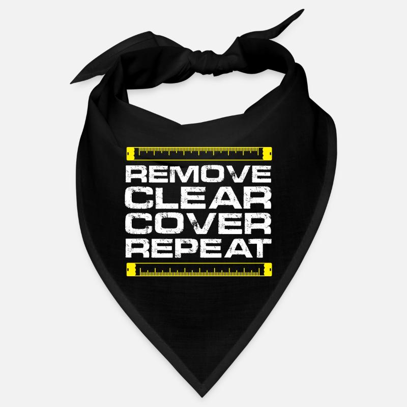 Remove Clear Cover Repeat Bandana