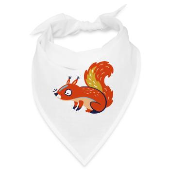 Wildtiere - Bandana - Weiß - Vorne
