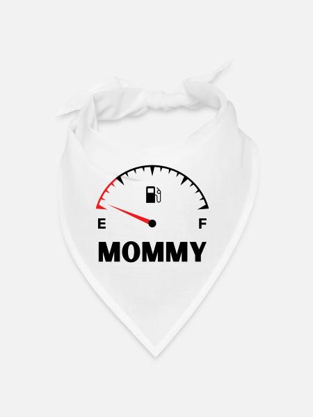 Mommy daddy baby match t shirt - Bandana - blanc