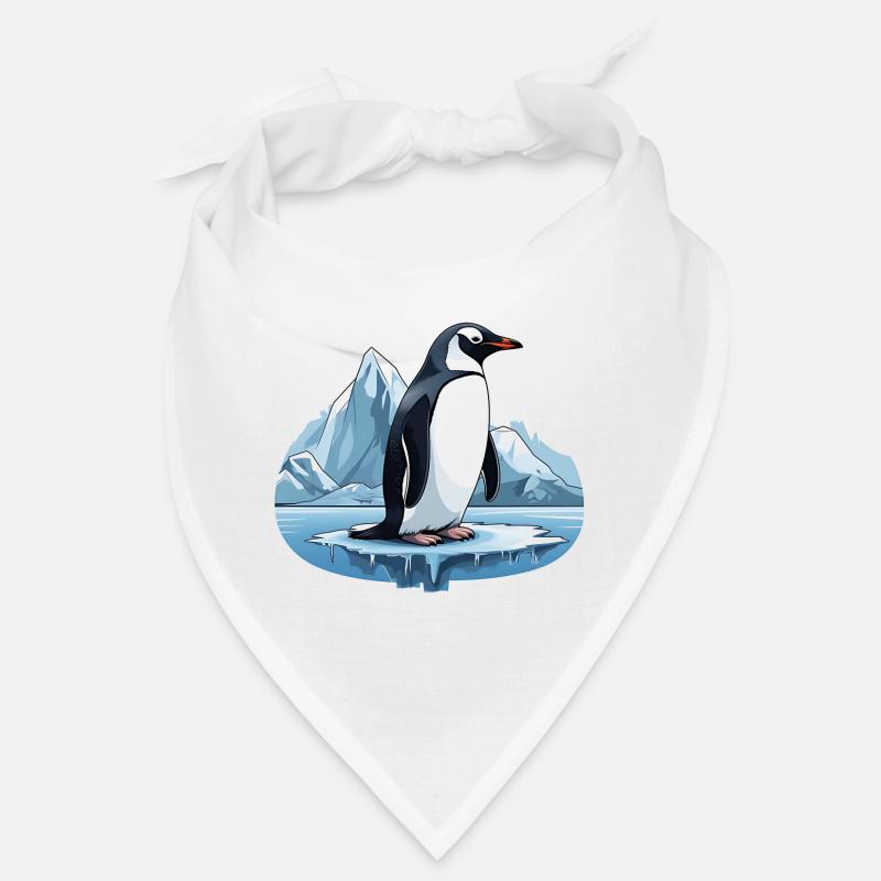 Pinguine, die Bewohner der Antarktis Bandana