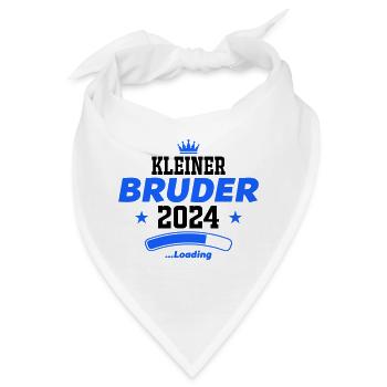 kleiner bruder 2024 - Bandana - Weiß - Vorne