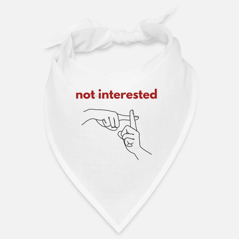 Pas intéressé Bandana