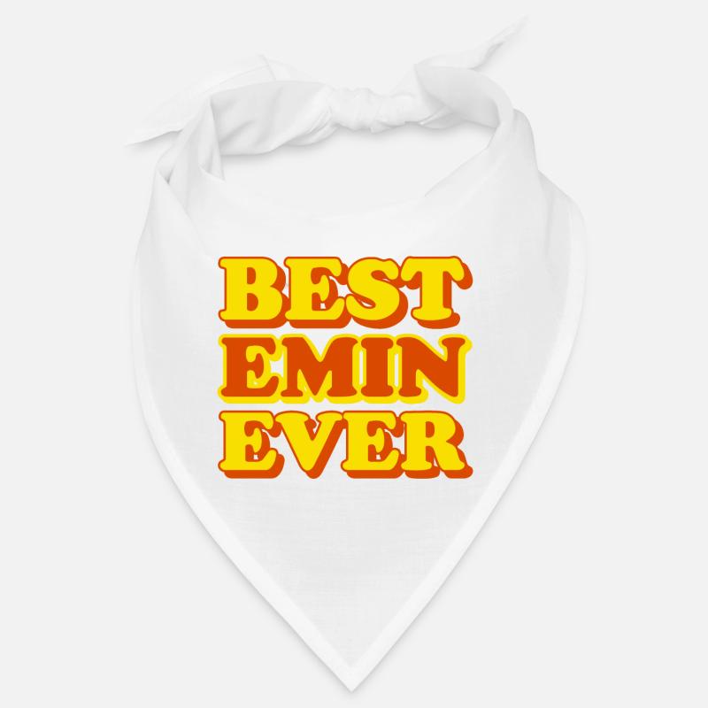 Emin First Name Funny Gift Bandana
