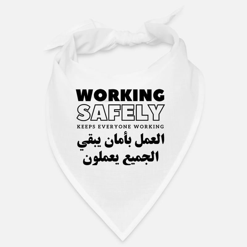 Working Safely Keeps Everyone Working Bandana