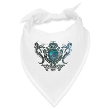 Wunderbarer Drache - Bandana - Weiß - Vorne