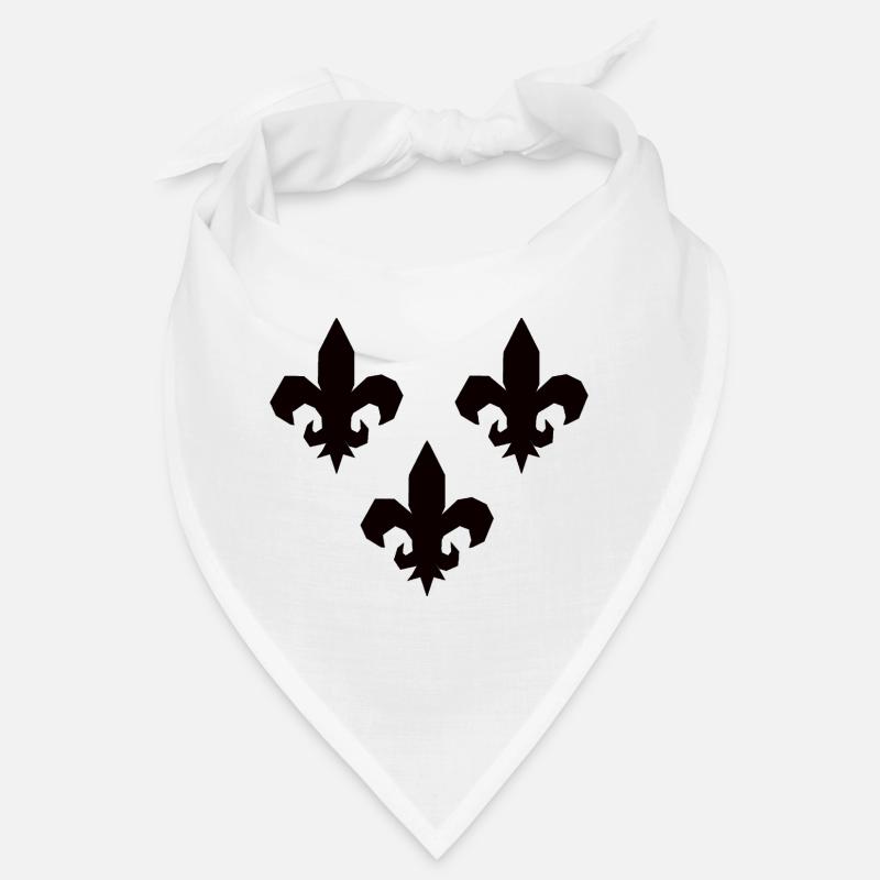 Fleurs de lys Bandana