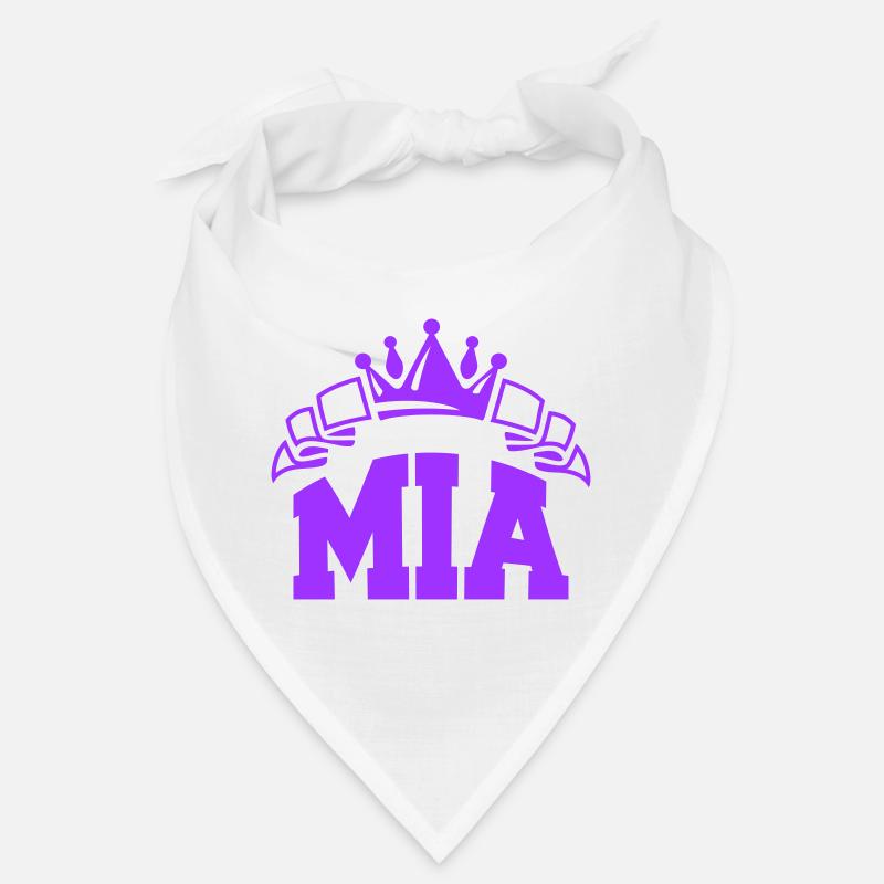 mia - Bandana - Weiß