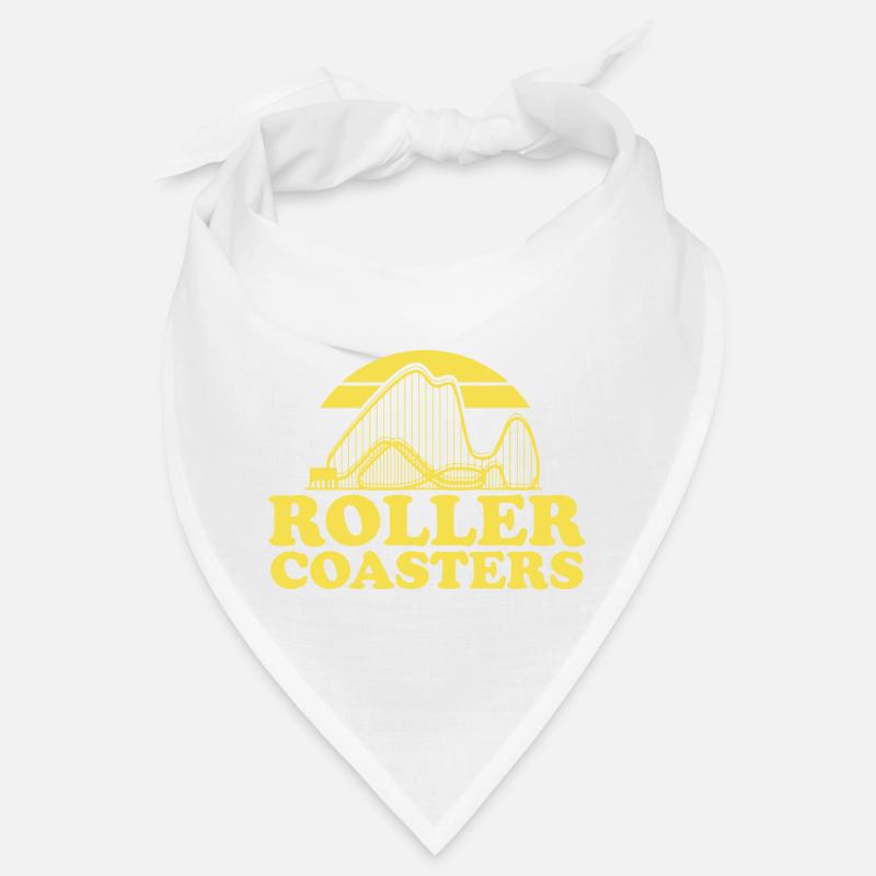Roller Coaster Roller Coaster Amusement Park Bandana