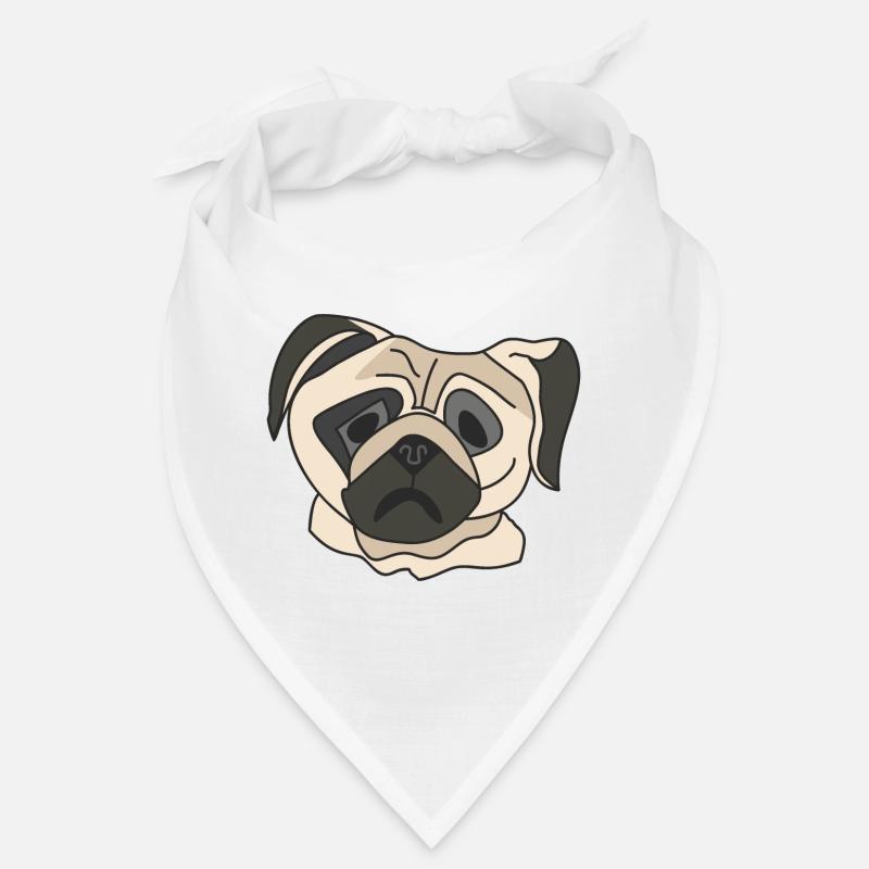 Visage de carlin Bandana