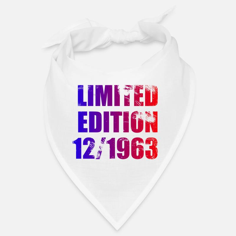 60e anniversaire édition limitée 12/1963 Bandana