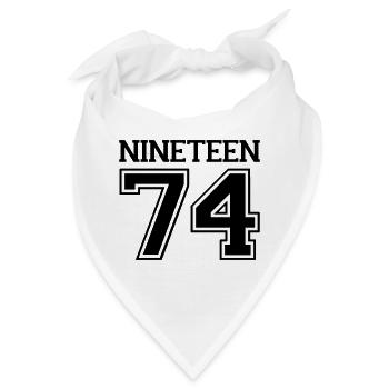 1974 - Bandana - Weiß - Vorne