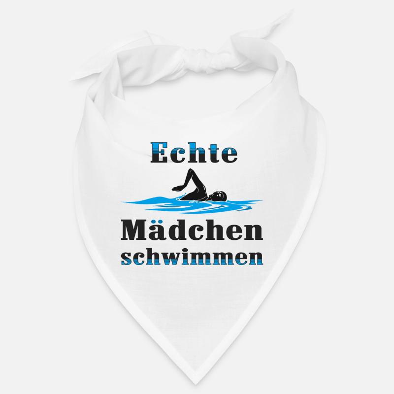 Echte Mädchen schwimmen Bandana