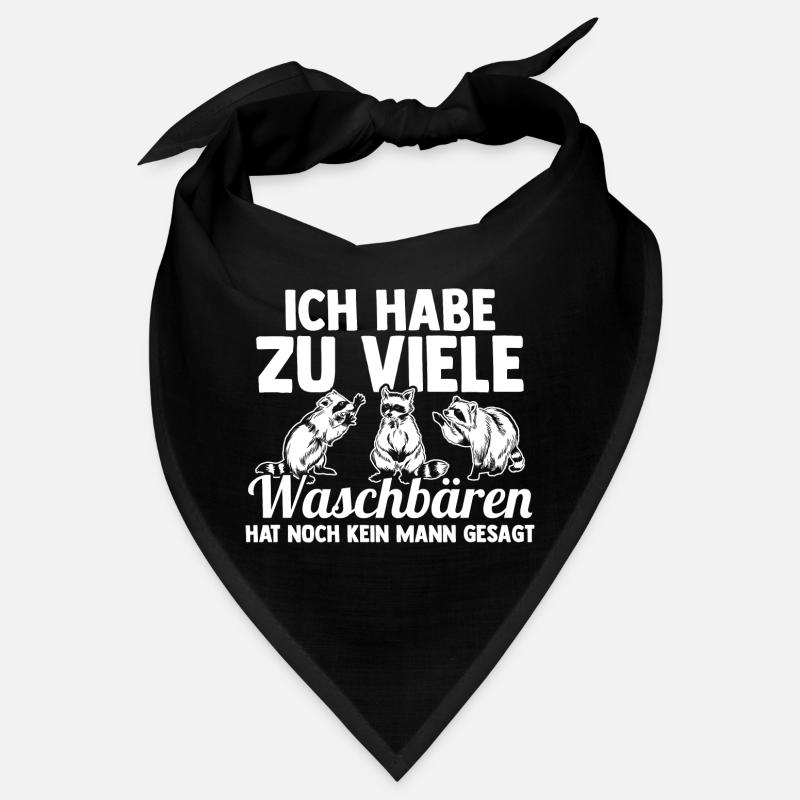 Waschbär Bandana