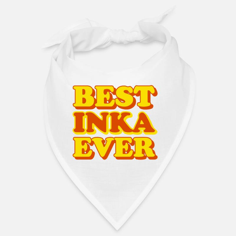Inca First Name Funny Gift Bandana