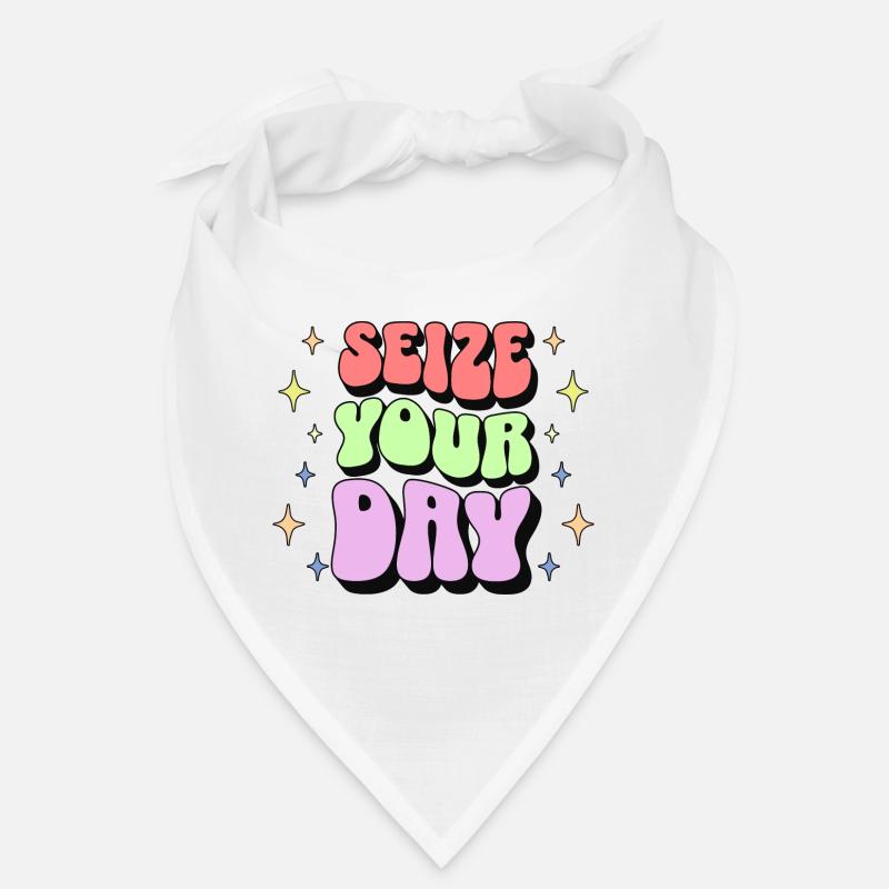 Affirmation positive - Bandana - blanc