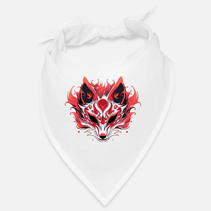 Kitsune - Bandana - blanc