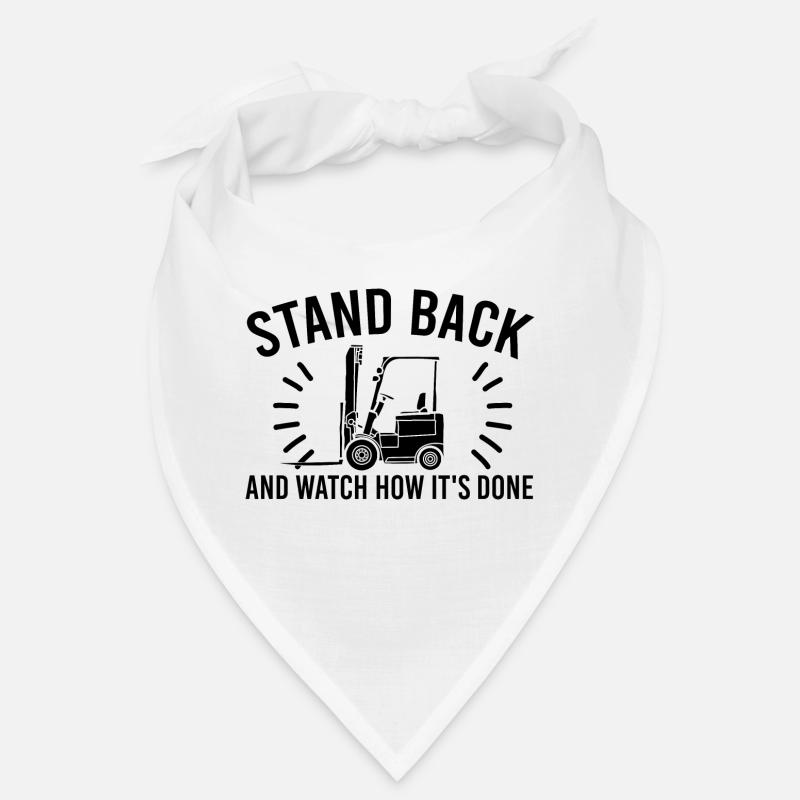 Certified Forklift Operator & Forklift Driver Bandana