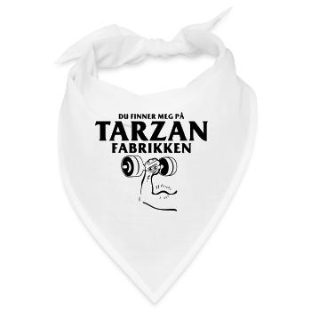 Sie finden mich in der Fabrik - Bandana - Weiß - Vorne