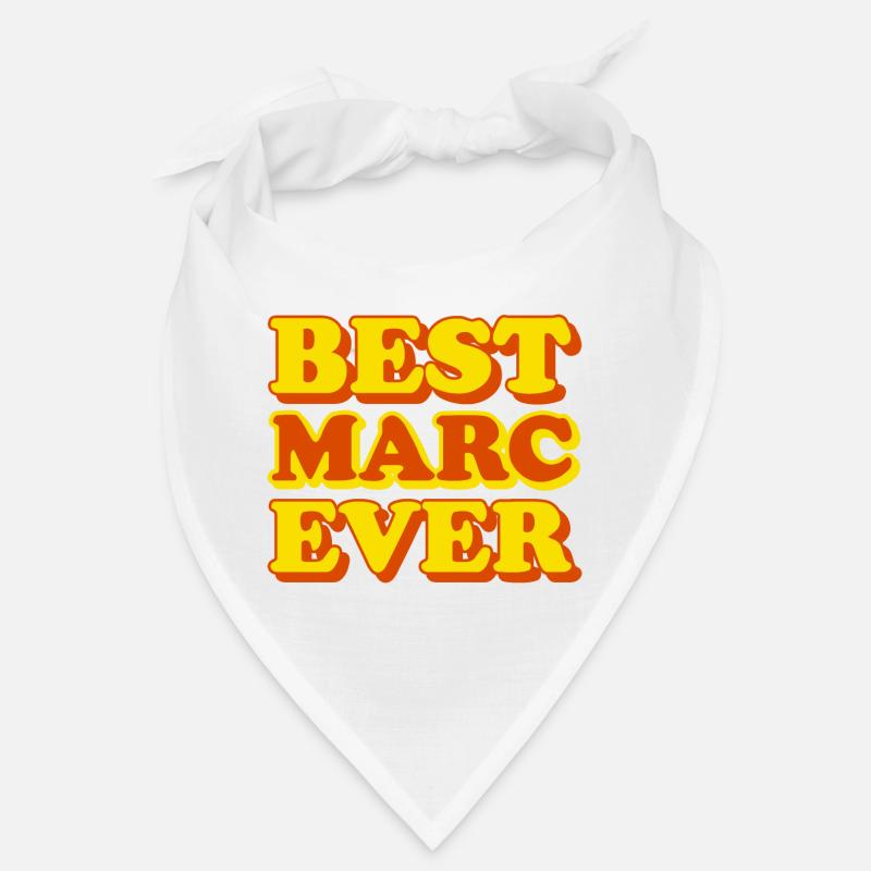 Funny gift with first name Marc Bandana