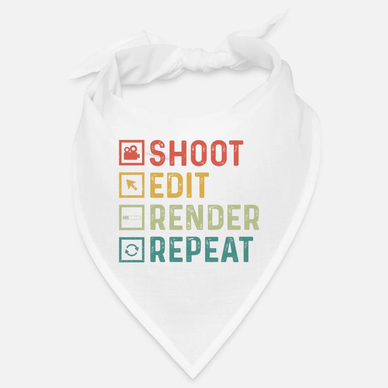Video Editor Filmmaker Videographer Bandana