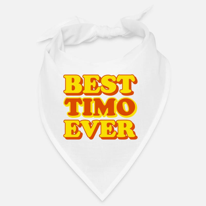 Timo First Name Funny Gift Bandana