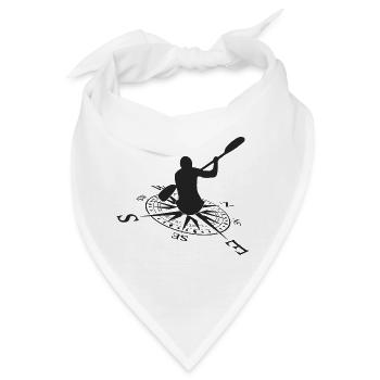 Paddeln - Bandana - Weiß - Vorne