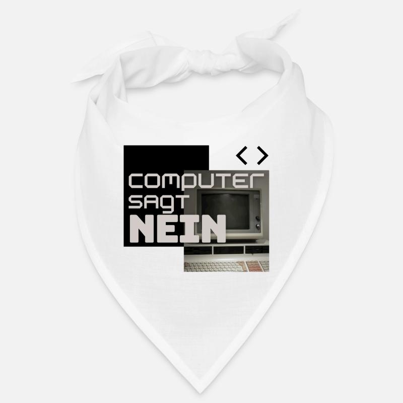 Computer sagt NEIN (Retro) Bandana