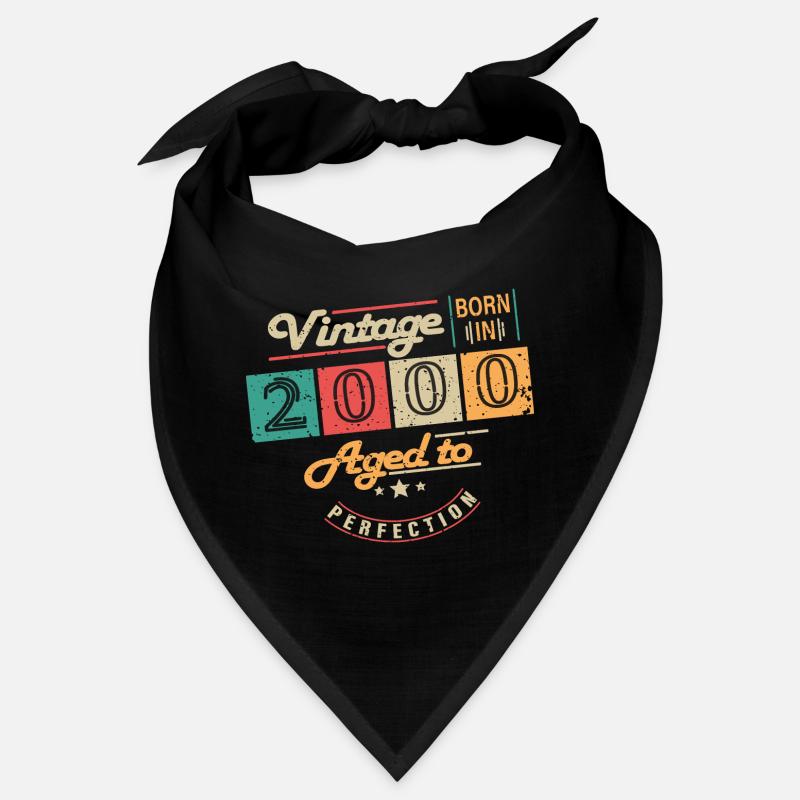 Original 2000 Vintage - 2000 Geburtstagsgeschenk Bandana