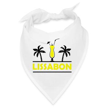 lissabon - Bandana - Weiß - Vorne
