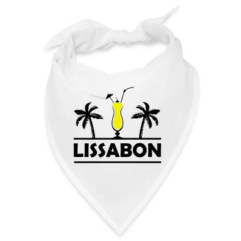 lissabon - Bandana - Weiß - Vorne
