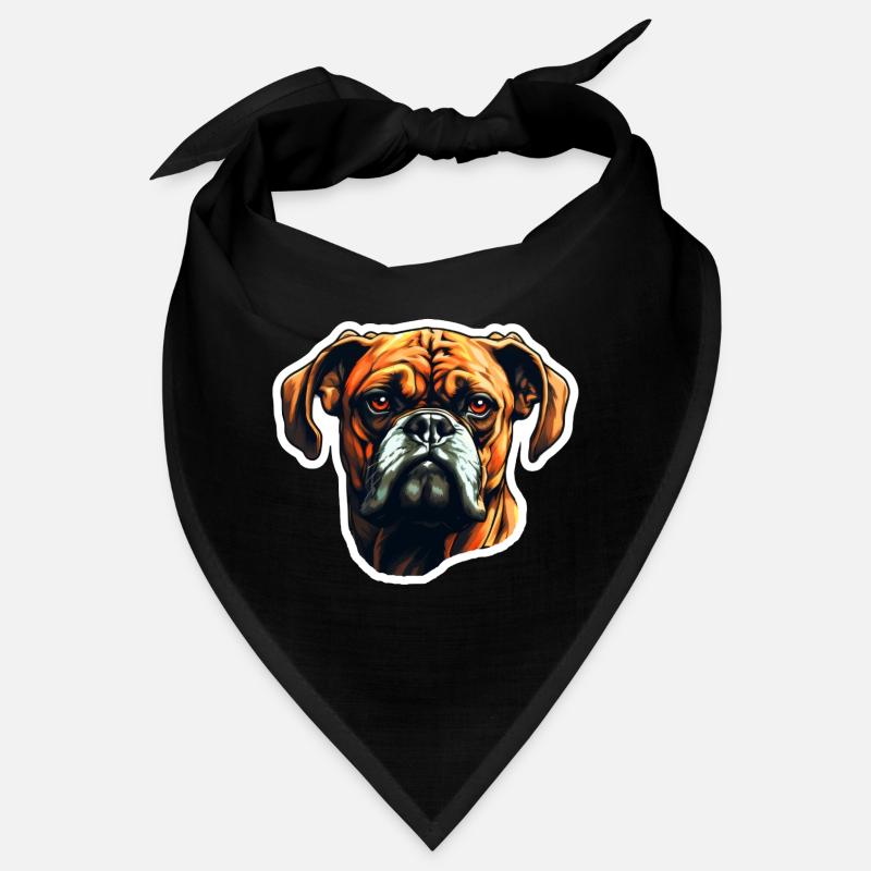 Tête de boxer Bandana