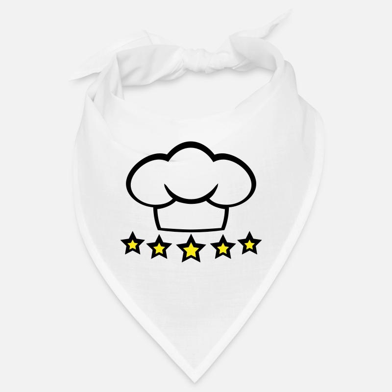 Chef Kitchen Chef’s Hat 5 étoiles Master Cool Bandana