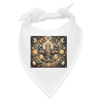 Abstammung: Schöpfer und Vorfahre in der slawischen Mythologie - Bandana - Weiß - Vorne
