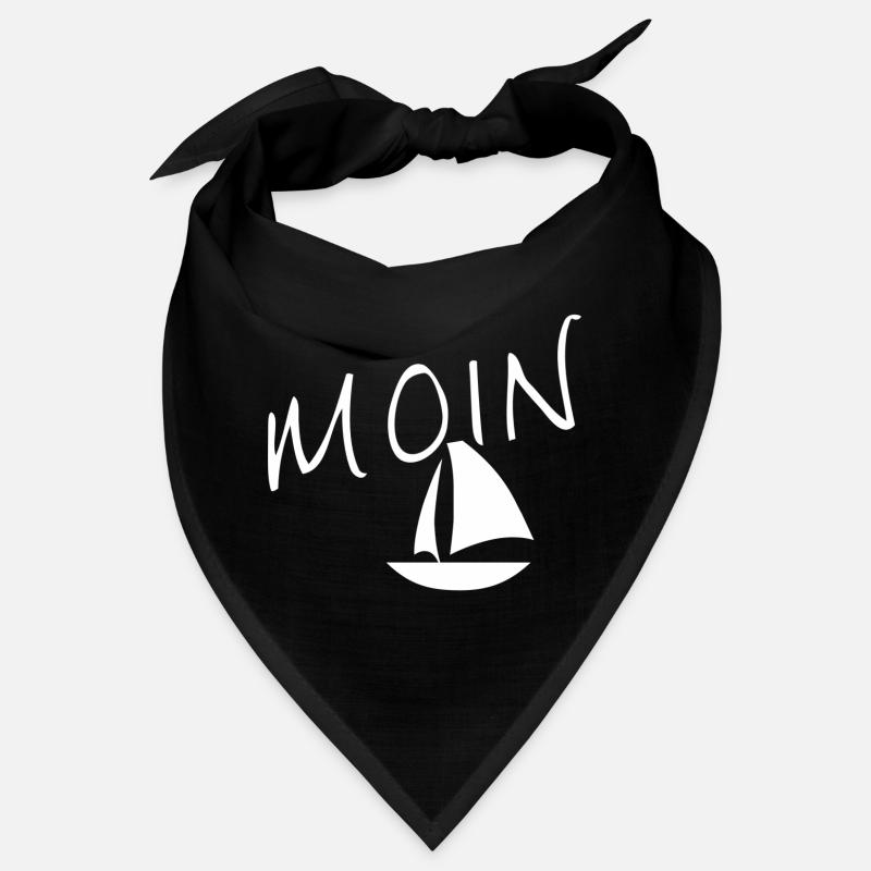 Moin mit Segelschiff Bandana