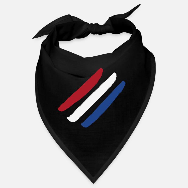 Drapeau des Pays-Bas - Rayures de style Bandana
