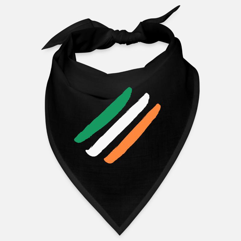 Irlande / Drapeau de l’Irlande - Diagonal - Élégant Bandana