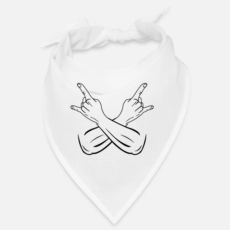 cool hands symbol Bandana