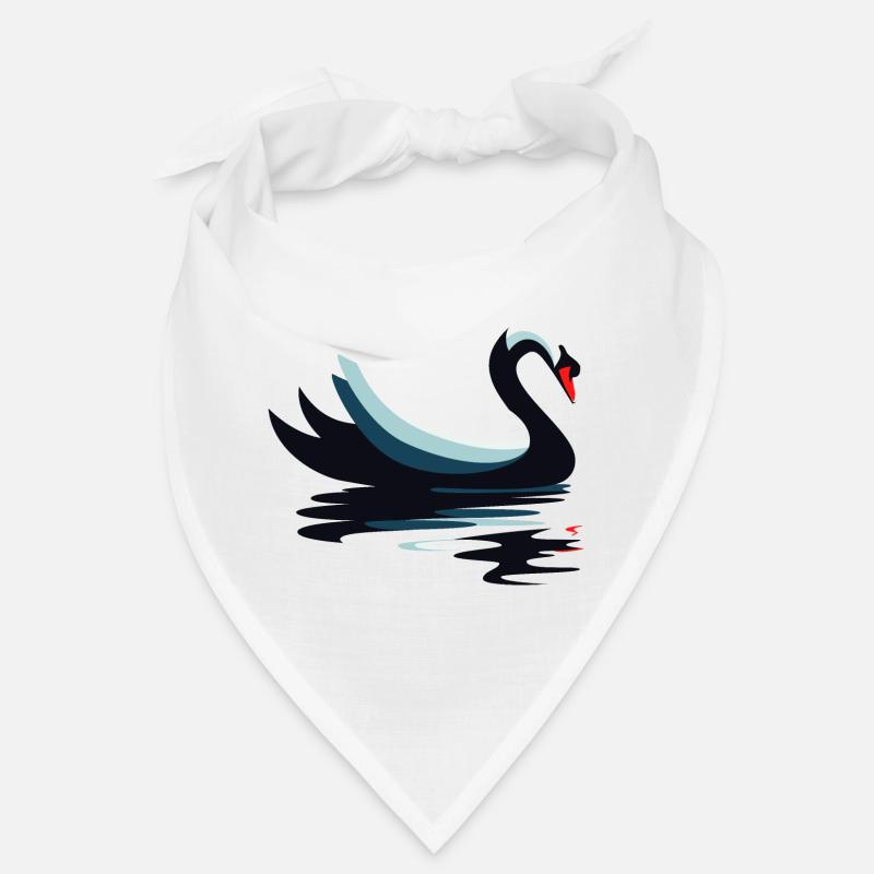 Schwimmender Schwan Bandana