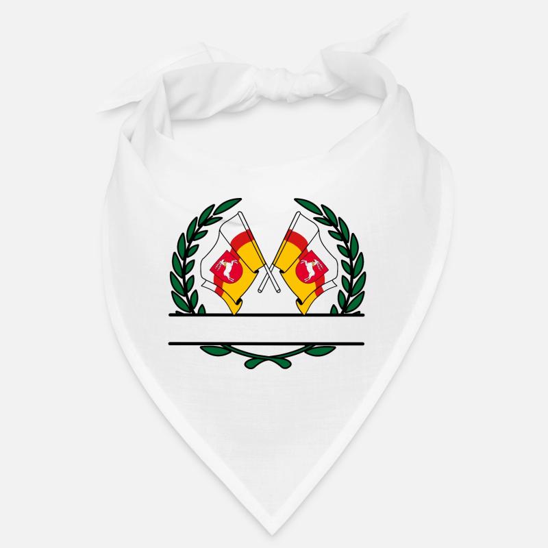 Drapeaux Lubin couronne de laurier bannière Bandana